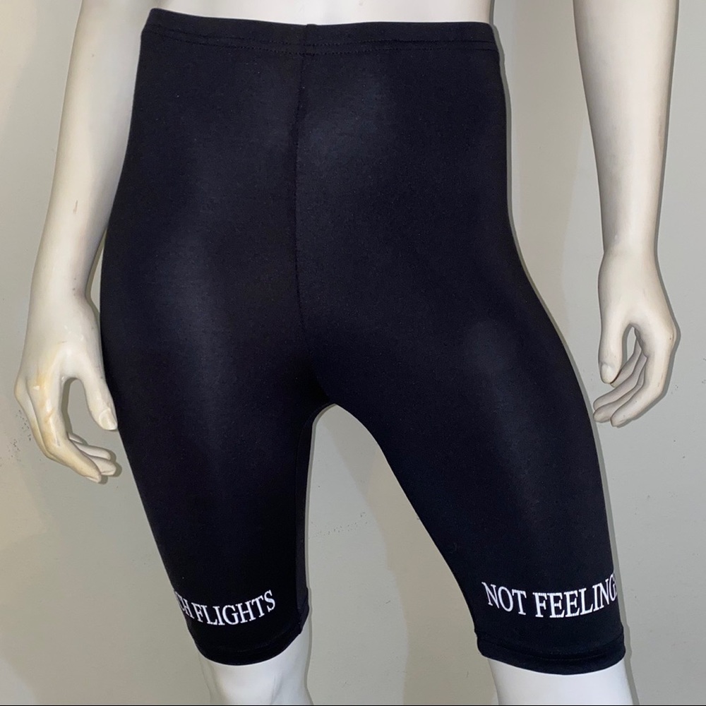 Graphic Biker Shorts